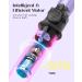 Wavytalk 1 Inch Rotating Curling Iron - Automatic Curler for Effortless Waves - Up to 430 - Purple - Buy Online on GoSupps.com