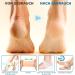 12pcs Silicone Heel Protectors - Gel Cups for Heel Pain Relief | Breathable Cushions for Plantar Fasciitis | Blister Prevention Pads for Men and Women - Universal Fit - Buy Online on GoSupps.com