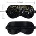 O Bester 100% 22 Momme Pure Mulberry Silk Sleep Mask | Adjustable Strap | Super Soft & Comfortable | Luxury Silk Eye Mask (Stars) - International Shipping Available - Buy Online on GoSupps.com