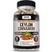 Kaya Naturals Organic Ceylon Cinnamon Supplement - 1200mg per Serving, 60 Capsules - Anti-inflammatory & Antioxidant Joint Support - Buy Online on GoSupps.com