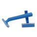 Razor Disposable Tiga Gold - 100 Blue Single-Edged Razors | Best Quality Disposable Razors for Men & Women - Buy Online on GoSupps.com