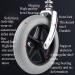 Front Wheel Wheelchair Tyre (8 Inches) Sensitive Pair Colors Available Easy to Operate+ Shock-Absorbing with Front Fork/Bearing for Elderly/Sick/Wheelchair Front Wheels 1pcs Grey 1pcs Grey - Buy Online on GoSupps.com
