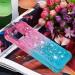 Tivenfezk Nadoli Glitzer Treisand Shell for iPhone 15 Plus | Silicone Shockproof Gradient Case | Transparent Bumper Liquid Cover in Pink & Blue - Buy Online on GoSupps.com