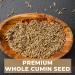 Raw Whole Cumin Seeds 4 oz - Gluten Free Non-GMO for Mediterranean & Southwest Asian Dishes - Bulk Pack of 1 - Buy Online on GoSupps.com