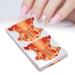 Eco-Friendly 100pcs Nail Extension Forms - Orange | For Nail Artists, Salons & Home Use - Buy Online on GoSupps.com