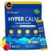HyperCalm Super Cortisol Drink w. Magnesium Glycinate Powder L-theanine Ashwagandha Vitamin D3 30 Share Raspberry Lemonade Electrolytes Powder No Sugar Helps with Sleep and relieves Stress 4.76 Ounce (Pack of 1)