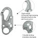 Fusion Climb Maxi-2 High Strength Carbon Steel Drop Forged Snap Hook - Gold Universal | FP-6013-5-HS-GLD - Buy Online on GoSupps.com