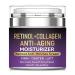Retinol & Collagen Moisturizer Face Cream Retinol Cream for Face with Hyaluronic Acid for Anti Aging & Wrinkle Repair Day & Night Moisturizer for Wrinkles Firming & Lifting 1.76 Fl Oz
