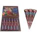 12 Pack of Natural Henna Hair Color Dye Cones - 100% Ready to Use - Buy Online on GoSupps.com