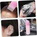 MAGICLULU 1 Set Washbasin Hair Dye Accessories Ear Cover for Hair Dye Hair Coloring Kit DIY Hair Dye Tools Hair Oil Applicator Hair Applicator Tool Clear Gloves Portable Pink Plastic 6.9x4.8cm Pink - Buy Online on GoSupps.com