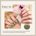 Beetles Gel Polish SOUTHERN BELLE Glitter Nude Set - 6 Pcs Coral Green Light Blue Kit | Soak Off Gel Nail Polish Set with Base and Top Coat | Salon Quality Nail Art Design | Gifts for Women - 6 Colors - Buy Online on GoSupps.com