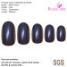 Buy Bling Art Blue Purple Chameleon False Nails - 24 Oval Medium Tips with Glue for Stunning Manicures - International Shipping Available - Buy Online on GoSupps.com