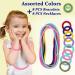 Stretchy Coil Chew Necklaces and Bracelets 16 Pack for Sensory Kids | Teething Bracelets & Necklace for Boys and Girls with Autism ADHD SPD | Fidget Toys to Reduce Biting and Anxiety - Buy Online on GoSupps.com