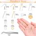 Hypoallergenic Earring Making Kit - 2000Pcs Modacraft Supplies with Hooks, Findings, Backs, Pins, Jump Rings - Buy Online on GoSupps.com