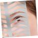 FOMIYES Eyebrow Template Mold Eyebrow Ruler Stencils Eyebrow Stencil Lip Stencil Eyebrow Trimming Lip Makeup - Buy Online on GoSupps.com