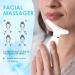 Buy Anti-Wrinkle Facial Massager | Red Light Therapy Face & Neck Tool | 7 Color Sculpting Skin Care Device (White) - International Shipping Available - Buy Online on GoSupps.com