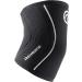 Rehband Elbow Bandage - 5mm SBR/Neoprene Sleeve for Strength Sports | Anatomical Design Non-Slip 1 Piece Black XXL for Men & Women - Buy Online on GoSupps.com