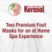 Kerasal Intensive Repair Foot Mask for Cracked Heels and Dry Feet - 2 Count (Pack of 2) - Buy Online on GoSupps.com