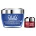 Olay Regenerist Hyaluronic Acid + Peptide24 Gel Face Moisturizer Fragrance-Free 50 mL + Olay Regenerist Micro-Sculpting Cream Travel Size 15 mL Gel Face Moisturizer + Micro-Sculpting Cream