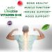 Lifeable Vitamin D3 K2 Gummies for Adults | 1000iu D3 and K2 100mcg | Great Tasting D3 and K2 Supplements | for Bone Health and Immunity | VIT D3 K2 for Adults Men and Women | 60 Gummies - Buy Online on GoSupps.com