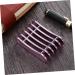 minkissy 5 Eyebrow Pen Display Stand Nail Brush Display Stand Uv Glue Pen Holder Painting Pen Holder Nail Pen Stand Nail Display Stand Holder for Nail Brush Makeup Brush Purple Vertical - Buy Online on GoSupps.com