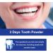 3 Days Teeth Whitening Powder Teeth Whitening Powder for White Teeth | Teeth Whitening | Visible Cleaning Effect | Safe Teeth Whitener - Cosmetic Teeth Cleaning (3) - Buy Online on GoSupps.com