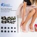 High Heel Tips Replacement Caps - 20 Pairs Shoe Repair Kit for Women | U Shape Heel Inserts | 5 Sizes Available (Black - Buy Online on GoSupps.com