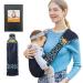 Gubby GuPs Ergonomic practical baby carrier V1.0 for quick inserts from Family-land.de - Baby Baby newborn baby carrier belt toddler up to 15 kg hip seat baby carrier carrying system V1.0 dark blue