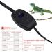 Reptile Heat Pad 6W Under Tank Terrarium Warmer Heating Mat and Digital Thermostat Controller for Turtles Lizards Frogs and Other Small Animals Multi Sizes - Buy Online on GoSupps.com