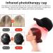Chapeau LED Red Light Therapy Hair Reprowth Casque 82PCS LEDS SAMP SAVE SALY Phototherapy Cap 650 Nm Et 430 Nm Lumi re Bleue Rouge Pour Repousse Des Cheveux Capuchon De Croissance Des Cheveux - Buy Online on GoSupps.com