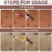 US Floor Repair Kit | DIY Furniture Scratch & Crack Repair Tool | Professional Portable Kit with 11 Wax Blocks for Hardwood Floors - Buy Online on GoSupps.com