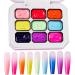 Gel Tapoter Gel Pour Manucure D grad Palette De 9 Couleurs Pour Cr ations Artistiques Manucure Filles - Buy Online on GoSupps.com