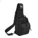 Tactical Shoulder Bag,1000D Outdoor Military Sling Daypack Backpack 1 Pack Black