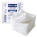 Medrull Non-Sterile Wound Dressings Cotton 8-layer Compresses 10x10 cm100 Gauze Swabs Non-Sterile 10x10 cm (Pack of 100)