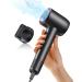 TYMO Portable Hair Dryer Compact - Lightweight High Speed Ionic Blow Dryer for 5X Faster Drying & Shinier Hair Professional Travel Hair Dryer 4 Temps & 2 Speeds Quiet Hair Dryer for Women
