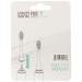 Voom Sonic Pro 7 Series Replacement Brush Heads in Black/White - High-Quality Toothbrush Heads - Buy Online on GoSupps.com