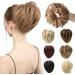 Hair Chignon 1 Piece Ball Head Wig Ring Natural Fluffy Long Beard Curly Hair Ring Ponytail Braid Hair Extension Hair Wig Bag Bun Messy Bun Hair Piece (Color : Black brown) - Buy Online on GoSupps.com