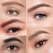 BINGBRUSH Micro 4 Point Ink Eyebrow Pencil - Long-Lasting Waterproof Dark Brown Eyebrow Pen Kit for Natural Eye Makeup - Buy Online on GoSupps.com