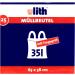 Ulith 35 Litre Garbage Bags with Handle - Tear Resistant Liquid Tight & Recyclable - Pack of 10 for International Shipping - Buy Online on GoSupps.com