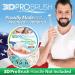 3D Pro Brush | 3-Sided Toothbrush with 7 Replacement Heads | Triple Clean + Soft Gum Massage | Tongue Scraper | Eco-Friendly | Made in USA - Buy Online on GoSupps.com