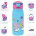 Zak Designs Peppa Pig Kids Water Bottle 13.5oz - Vacuum Insulated Stainless Steel, Leak-Proof Pop-Up Spout Cover - Ideal for School or Travel (Peppa Pig) - Buy Online on GoSupps.com