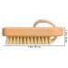 Redecker Tampico Fiber Nail Brush with Beechwood Handle - 4-1/4 Inches - Buy Online on GoSupps.com