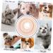 CORHAD Elizabeth Circle Cats Cone Puppy Collars Neck Cone The Waterproof Cloth is Filled with Pp Cotton S Beige - Buy Online on GoSupps.com