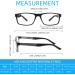 Blue Light Blocking Reading Glasses 4 Pack - Anti Glare Computer Readers for Women Men - UV Ray Filter Eyeglasses +2.50 Diopters - Buy Online on GoSupps.com