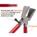 3PCS Heavy Duty Glass Running Pliers & Breaker Grozer Pliers Cutter Set for Stained Glass Work - Buy Online on GoSupps.com