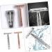 Beaupretty Men's Shaving Razor - Zinc Alloy Beard Tool for Perfect Grooming | Ideal Gift for Dads & Barbers - 1 Pack - Buy Online on GoSupps.com