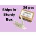 36pcs Nail File Pumice Stone Sticks Cuticle Pusher Kit for Manicure Pedicure - Buy Online on GoSupps.com