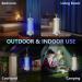 Imenlox Bug Zapper Outdoor with LED Light Cordless Mosquito Zapper Indoor 2500mAh Electric Rechargeable Fly Zapper 2-in-1 Portable Fly Traps Fly Zapper for Home Backyard Camping Patio(White) - Buy Online on GoSupps.com