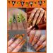 Kalolary 12 Sheets Halloween Self-Adhesive Nail Stickers Halloween 3D Nail Art Stickers Mummy Skeleton Ghost Tombstone Halloween Pattern Nail Art Design Decoration Accessories (A) - Buy Online on GoSupps.com