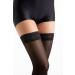 Buy Relaxsan Basic 870 Black Thigh Support Stockings for Women 18-22 mmHg | Silicone Band Compression Stockings M | International Shipping Available - Buy Online on GoSupps.com